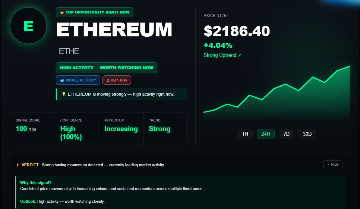 FlowPulse dashboard
